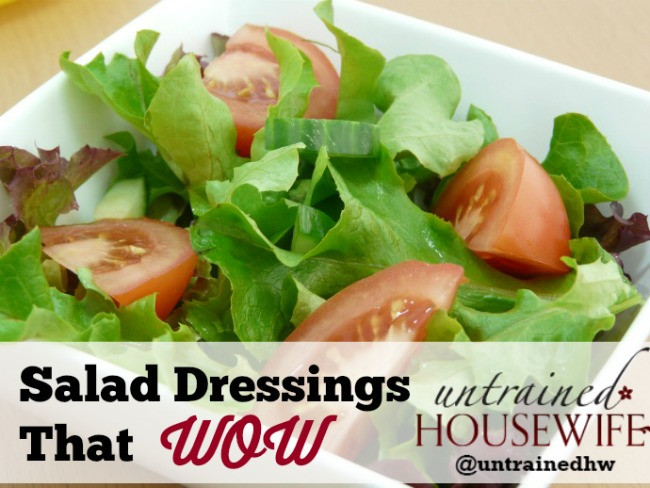 Dairy Free Salad Dressings
 4 Low Fat Gluten Free Salad Dressing Recipes