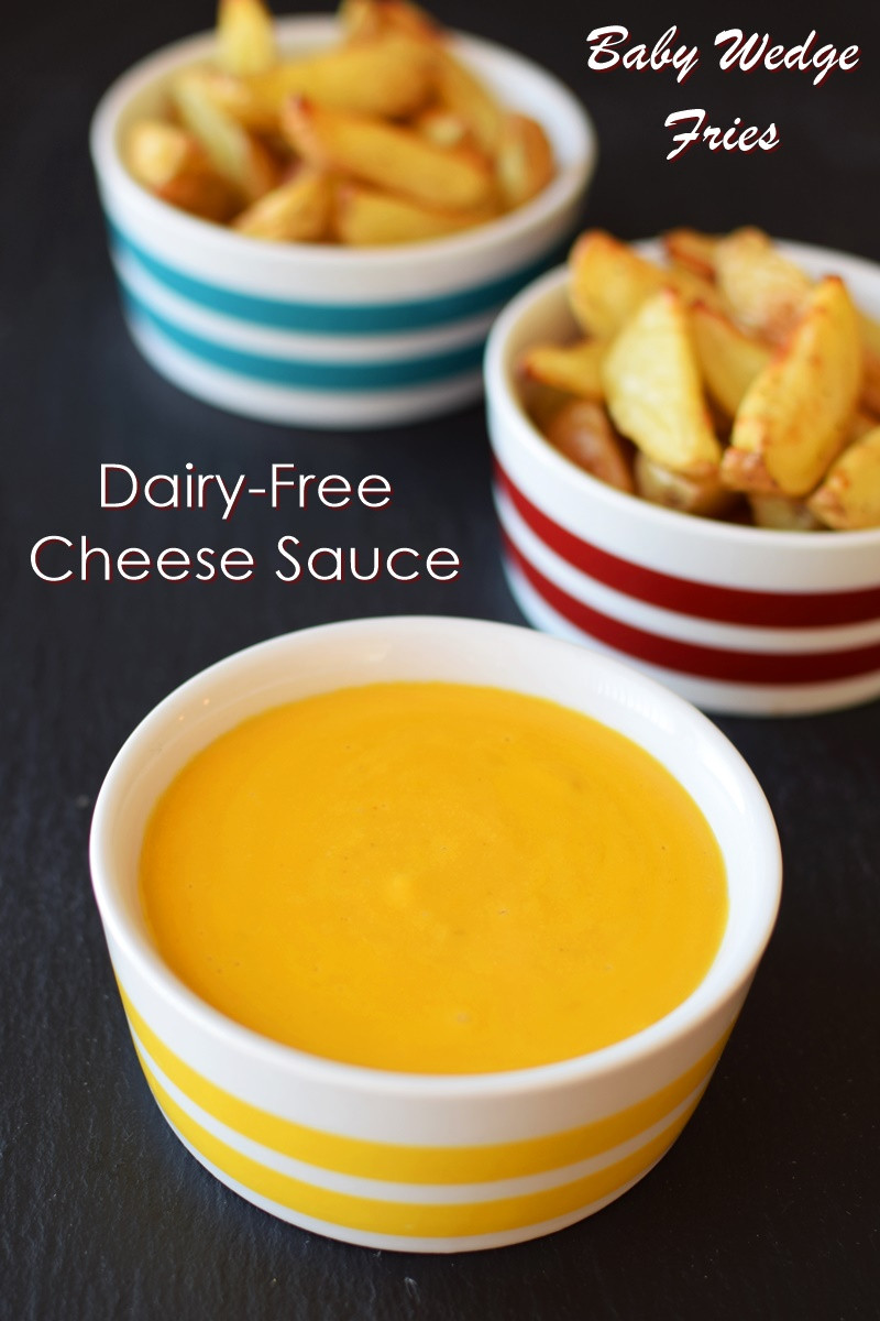 Dairy Free Sauces
 Dairy Free Cheese Sauce with Baby Potato Wedges Recipe
