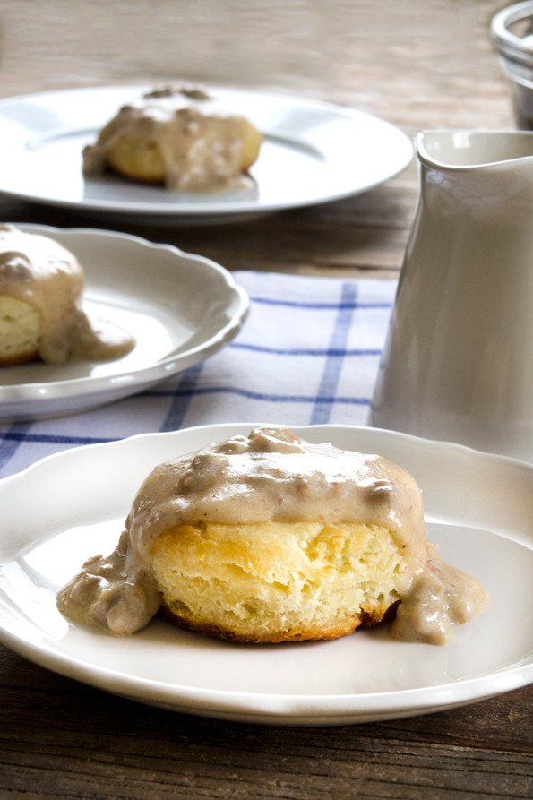 Dairy Free Sausage Gravy
 Gluten Free Biscuits and Gravy