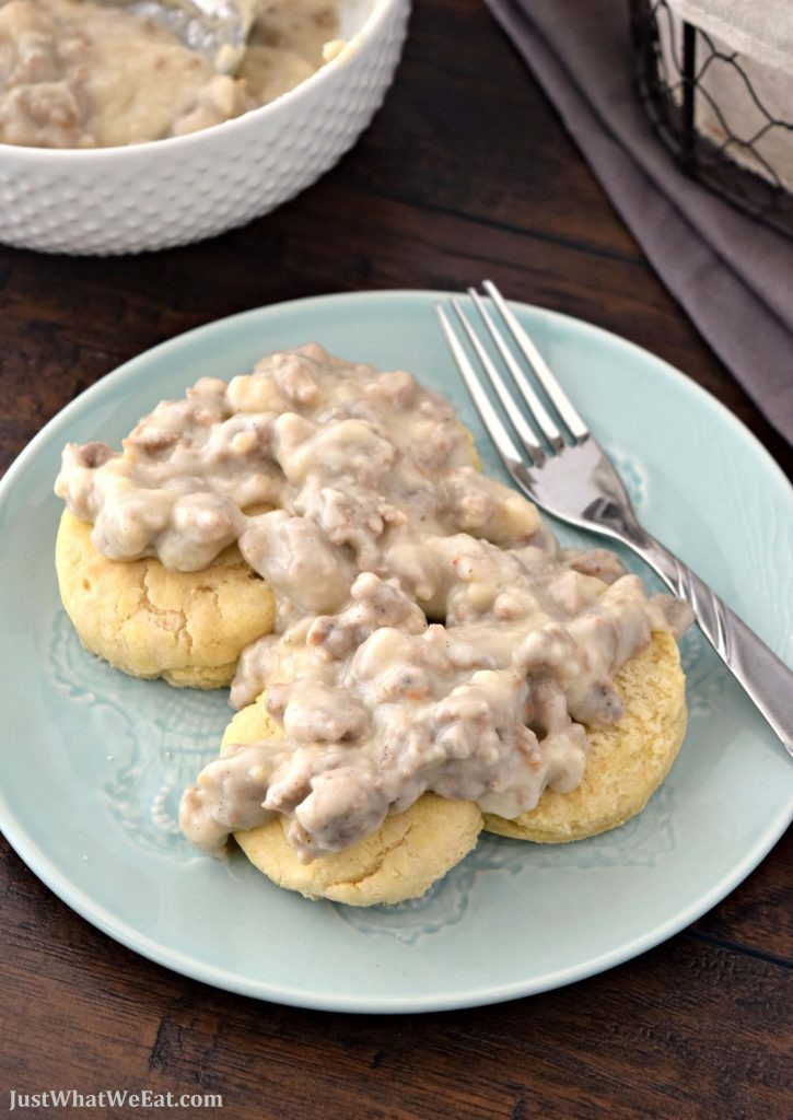 Dairy Free Sausage Gravy
 Biscuits and Sausage Gravy Gluten Free & Dairy Free