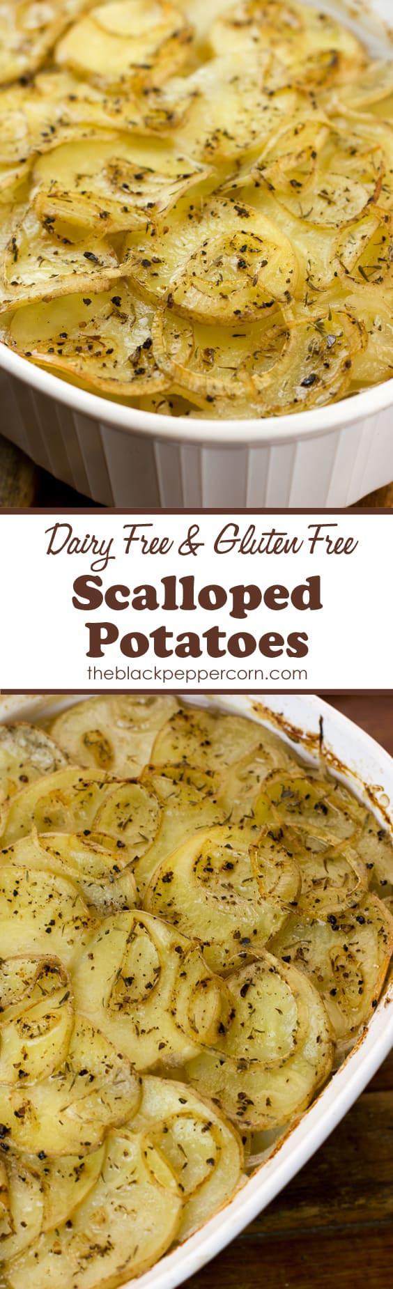 Dairy Free Scalloped Potatoes
 Scalloped Potatoes Gluten Free & Dairy Free Recipe