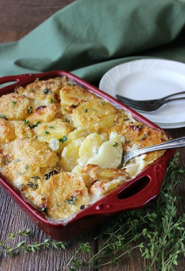 Dairy Free Scalloped Potatoes
 Dairy Free Herbed Scalloped Potatoes Recipe