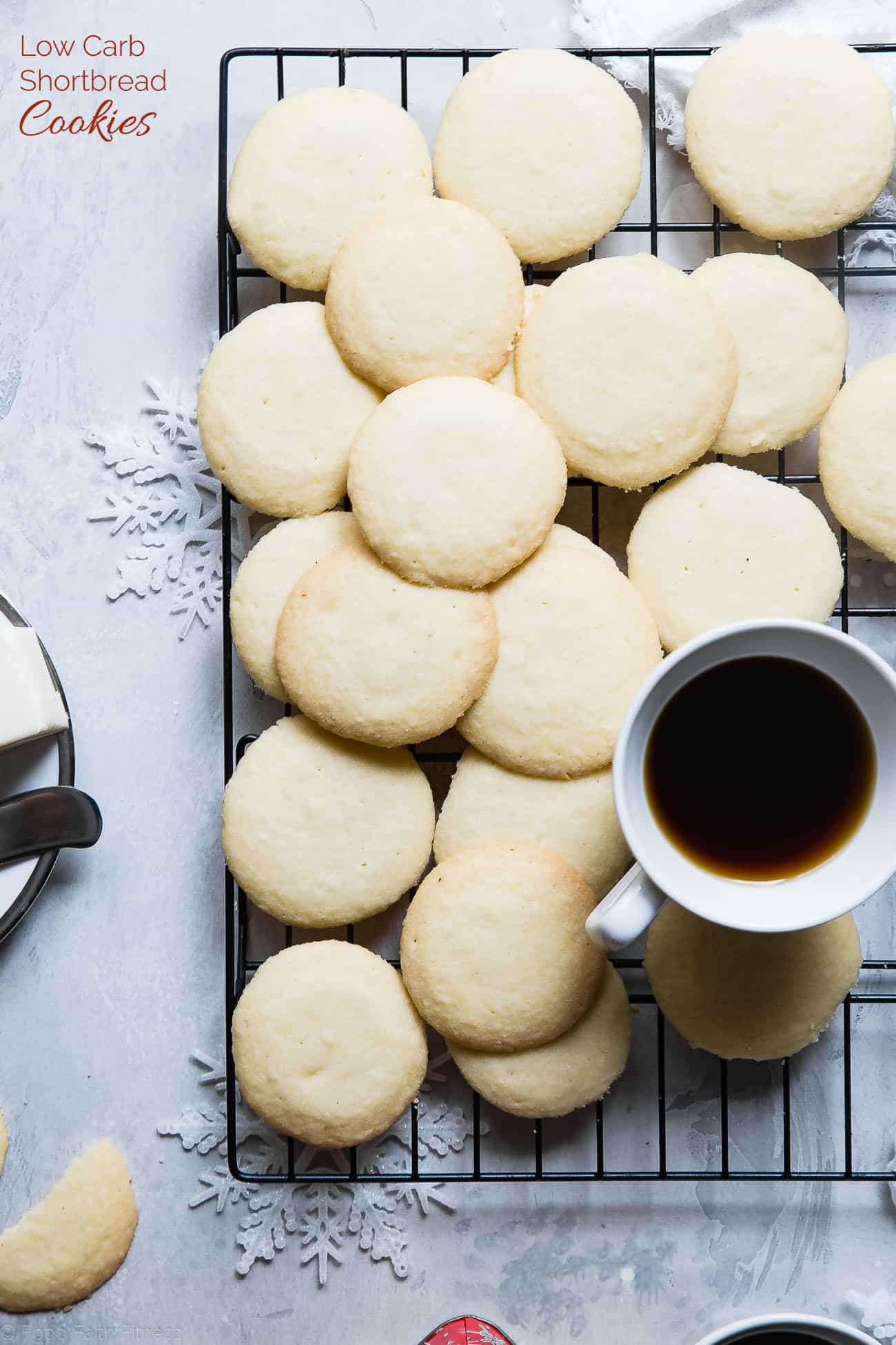 Dairy Free Shortbread Cookies
 Paleo Whipped Gluten Free Shortbread Cookies