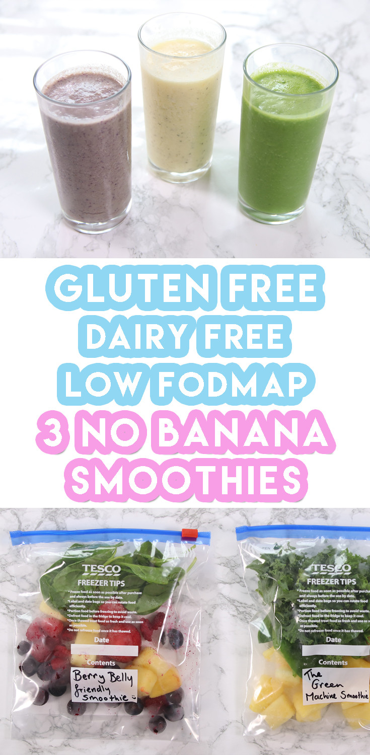 Dairy Free Smoothie Recipes
 3 Low FODMAP Smoothie Recipes For Weekly Meal Prep no