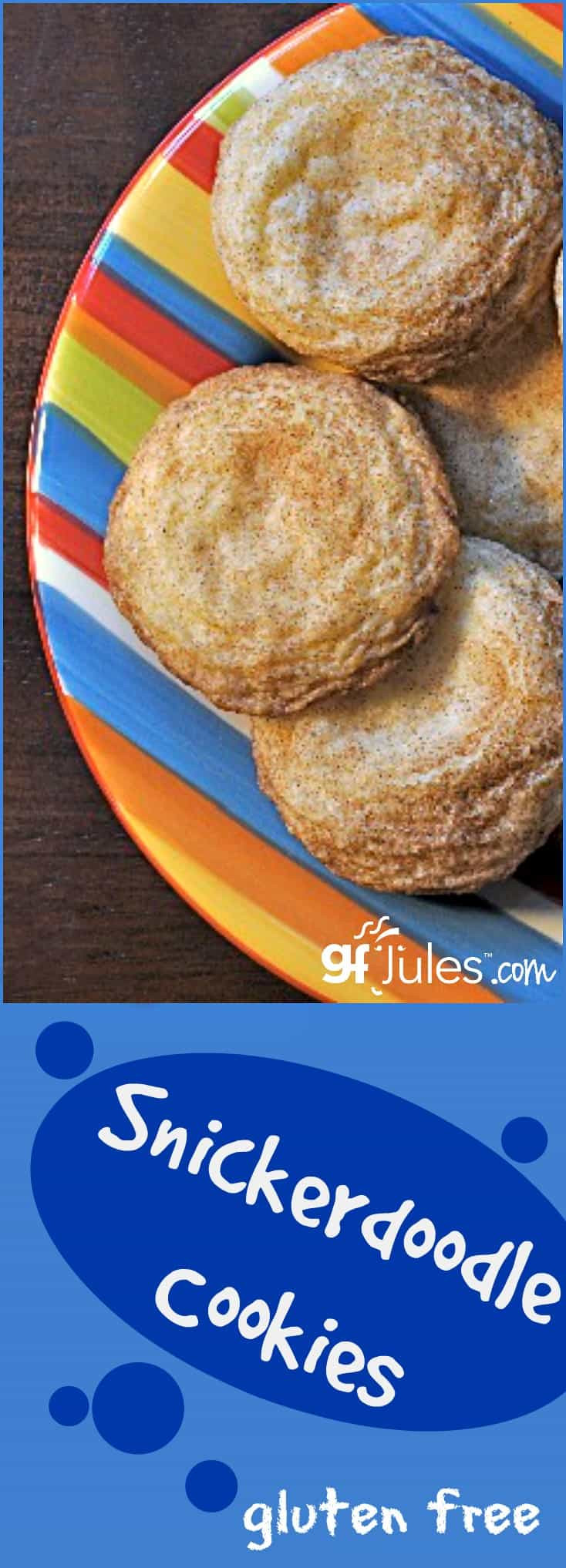 Dairy Free Snickerdoodles
 Gluten Free Snickerdoodles Recipe gfJules