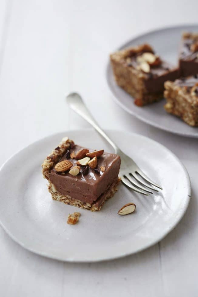 Dairy Free Soy Free Desserts
 Easy Raw Chocolate Coconut Banana Tart with Grain Free Pie