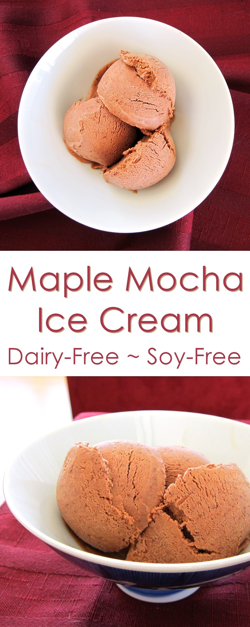 Dairy Free Soy Free Recipes
 Maple Mocha Vegan Ice Cream Recipe Dairy Free