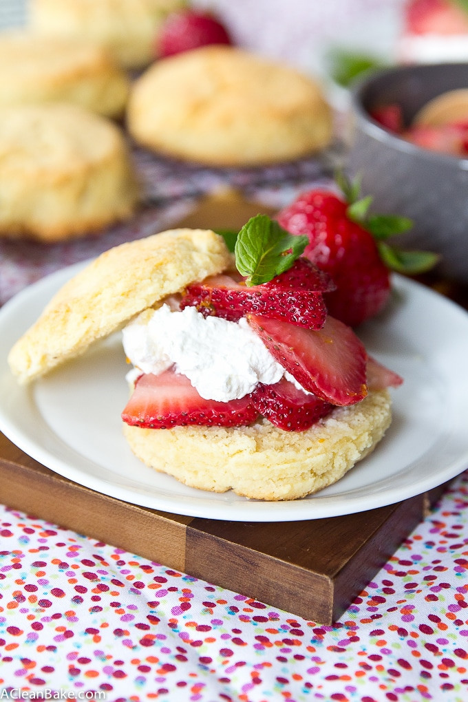 Dairy Free Strawberry Shortcake
 Paleo Strawberry Shortcake gluten free low carb