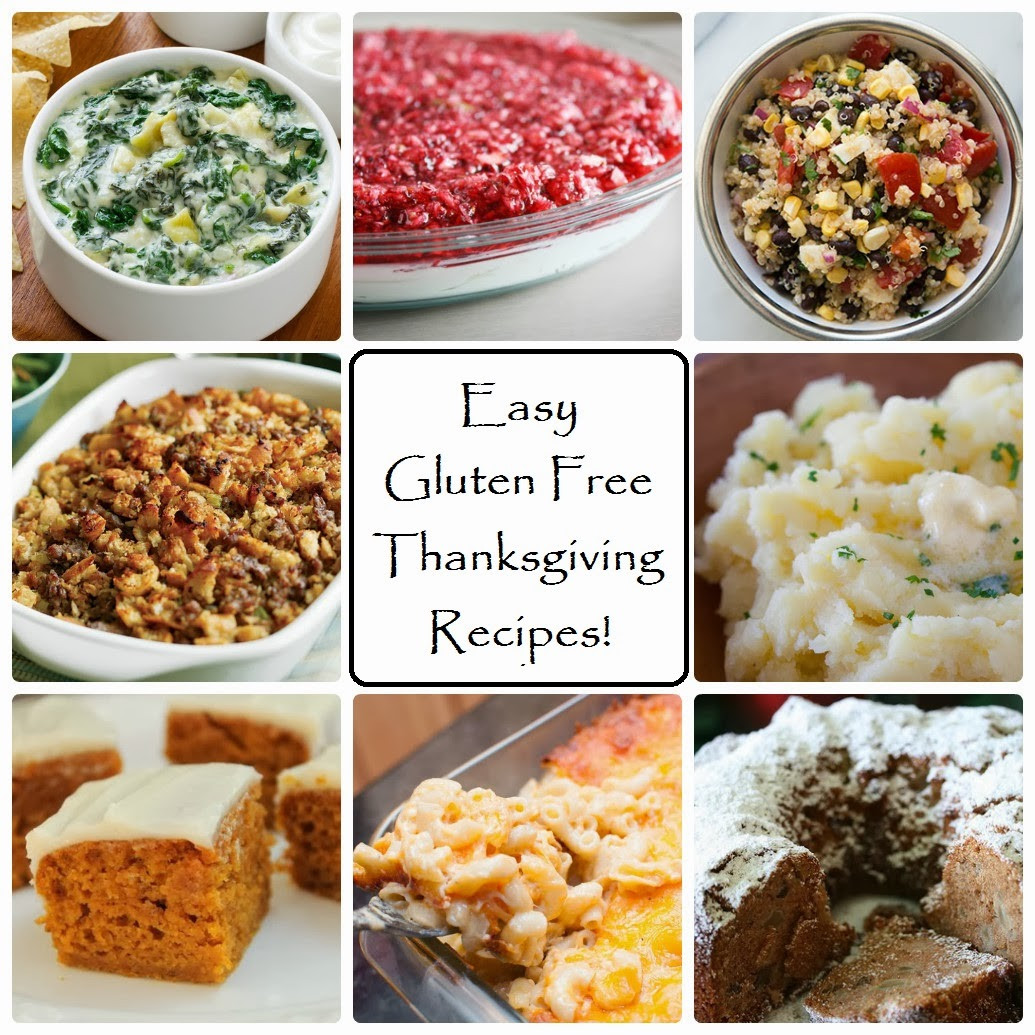 Dairy Free Thanksgiving Recipes
 14 Easy Gluten Free Thanksgiving Recipes