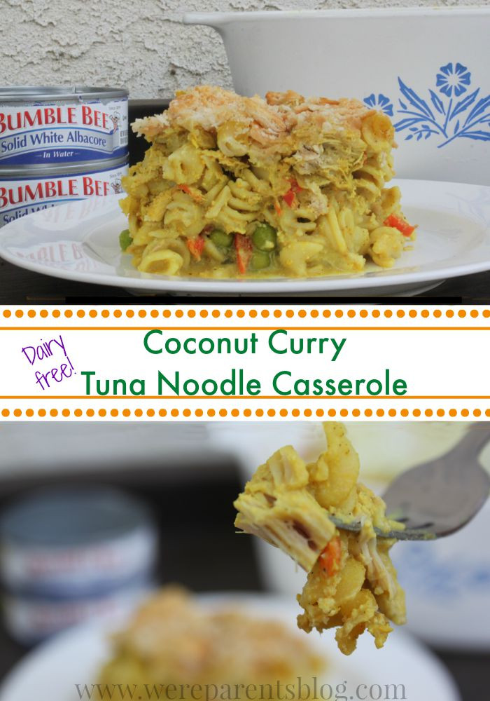 Dairy Free Tuna Noodle Casserole
 Coconut Curry Dairy Free Tuna Noodle Casserole We re Parents