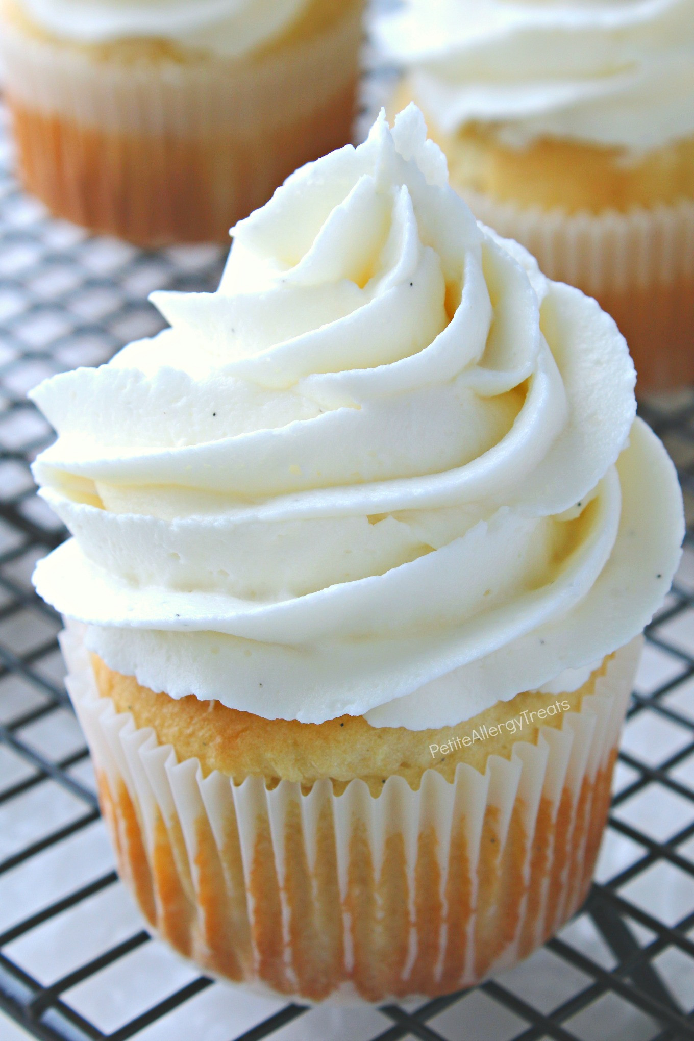 Dairy Free Vanilla Cupcakes
 Bakery Style Gluten Free Vanilla Cupcakes & Allergy Amulet