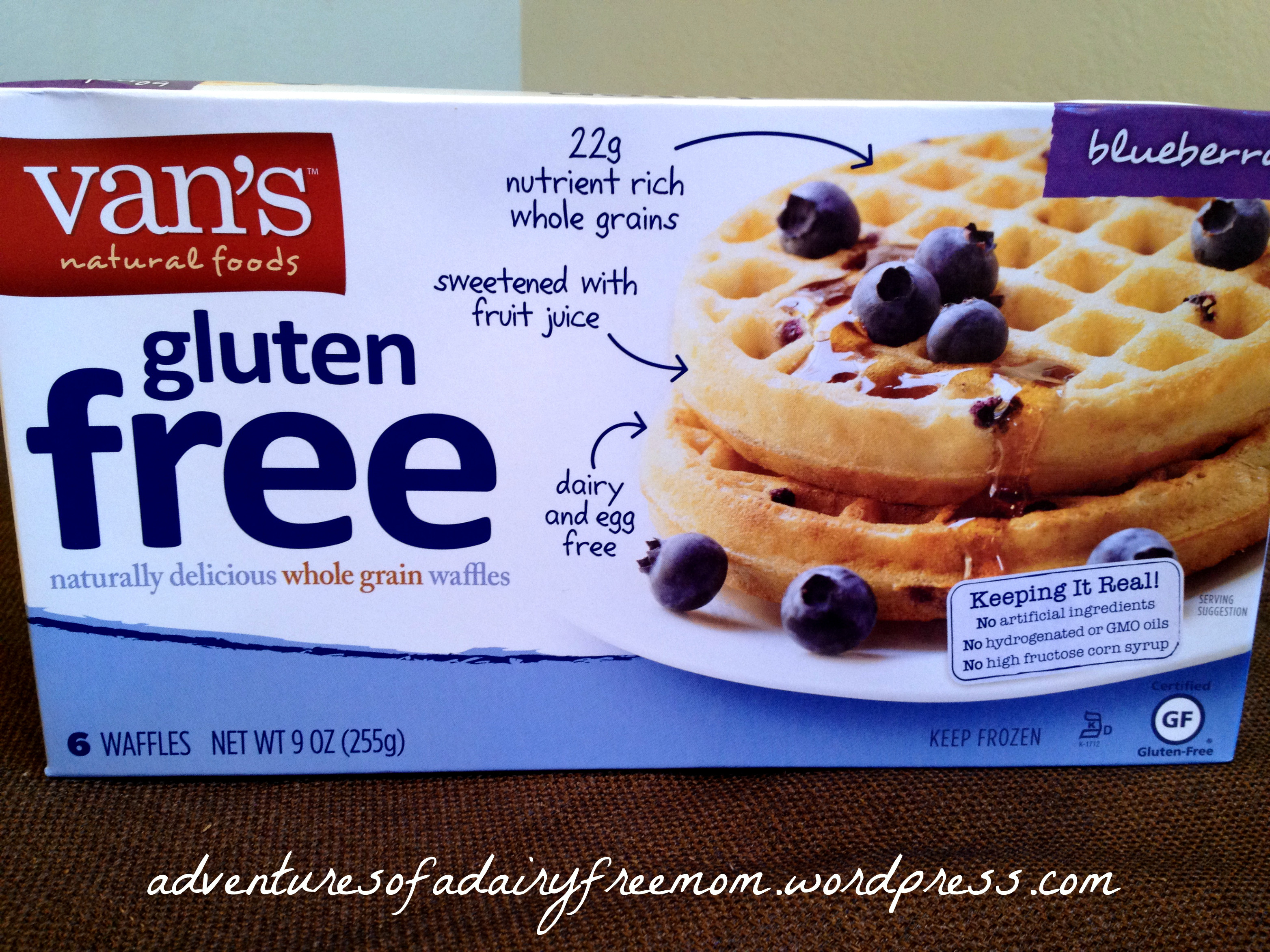 Dairy Free Waffles
 Dairy Free and Gluten Free Toddler Breakfast Waffle and