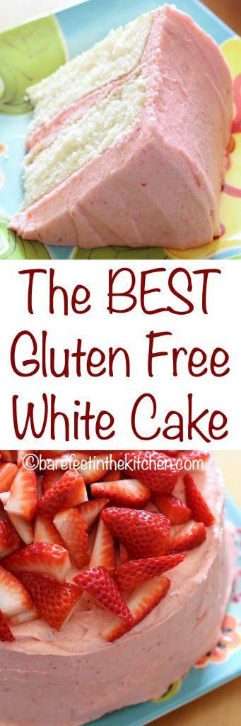 Dairy Free White Cake
 The Best Gluten Free White Cake