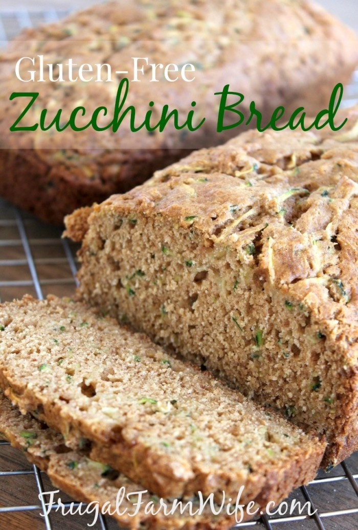 Dairy Free Zucchini Bread
 Gluten Free Zucchini Bread Recipe