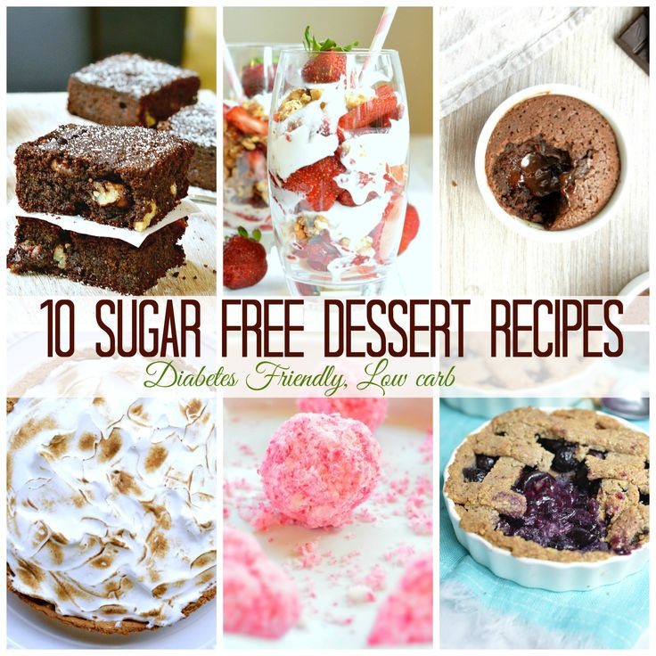 Dessert Recipes For Diabetics
 1000 images about Hold the Sugar on Pinterest