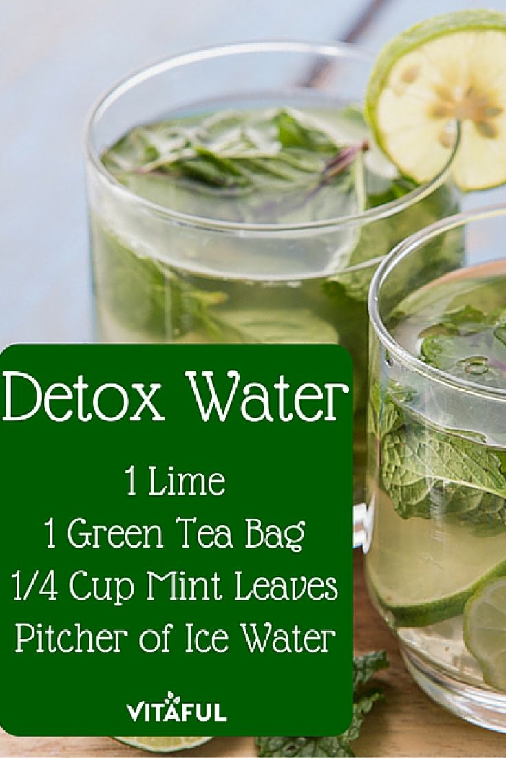 Detox Drinks For Weight Loss Recipes
 Green Tea Detox Water Recipe For Weight Loss