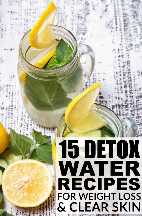 Detox Recipes For Weight Loss
 15 Detox Water Recipes For Weight Loss and Clear Skin