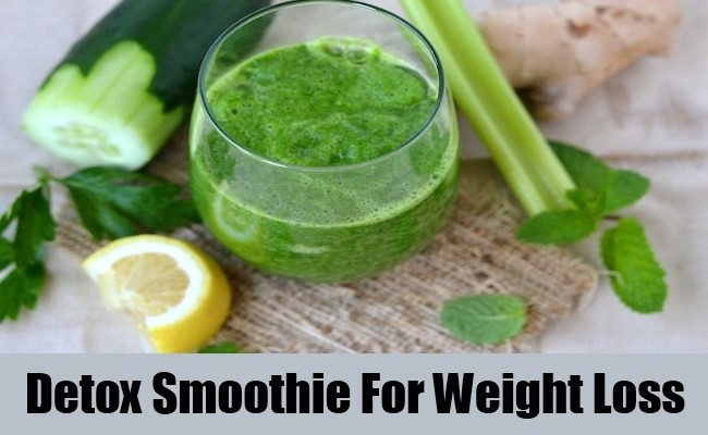 Detox Smoothie Recipes For Weight Loss
 32 Detox Drinks For Cleansing And Weight Loss