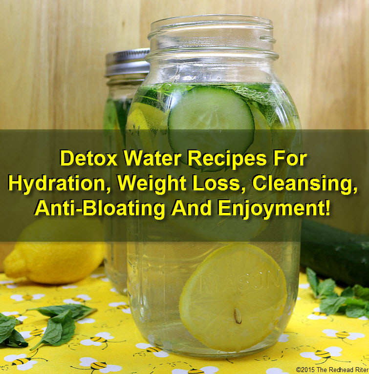 Detox Water For Weight Loss Recipes
 Detox Water Recipes For Hydration Weight Loss Cleansing