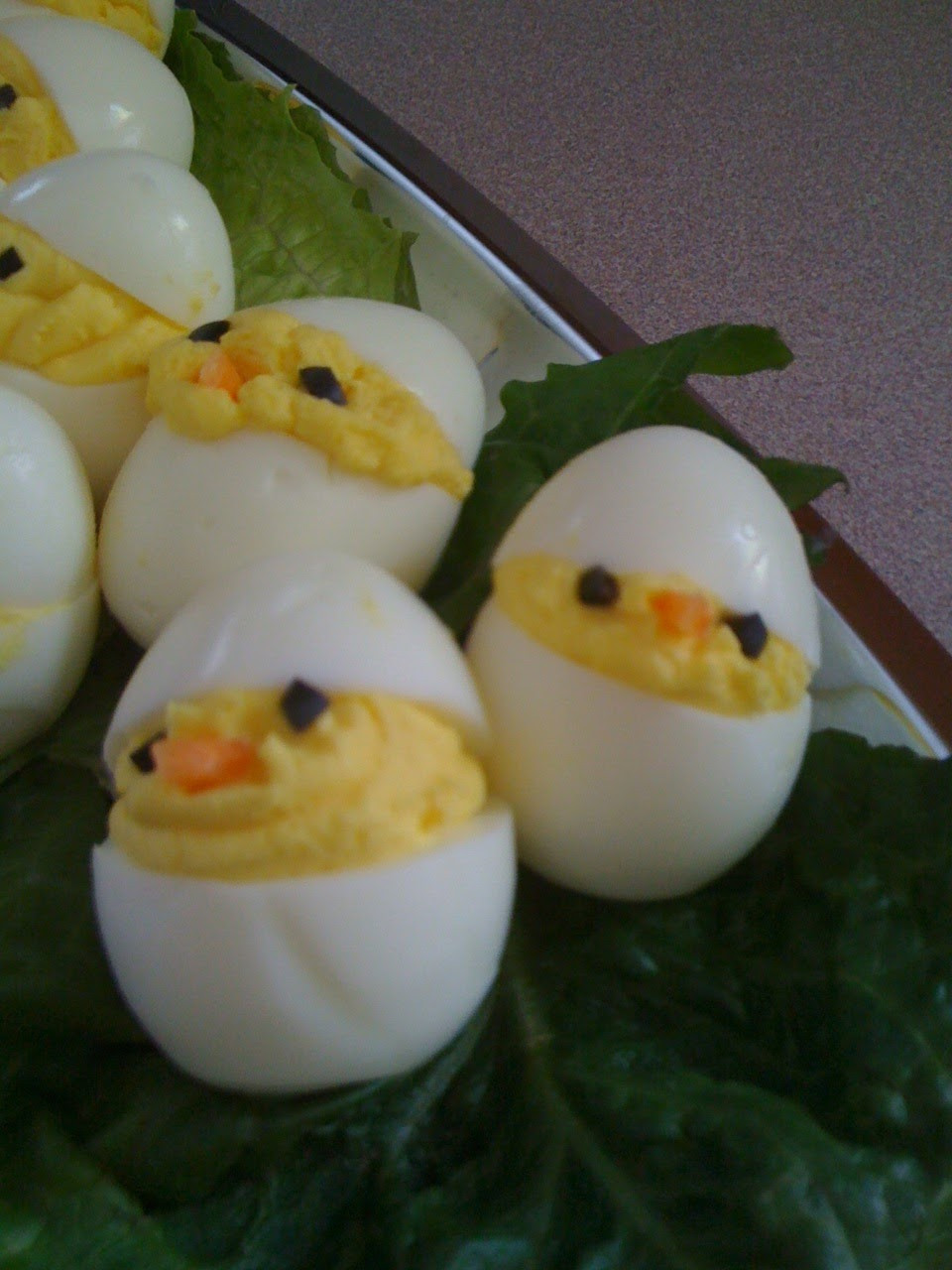 Deviled Eggs For Easter
 Chickadee Deviled Eggs