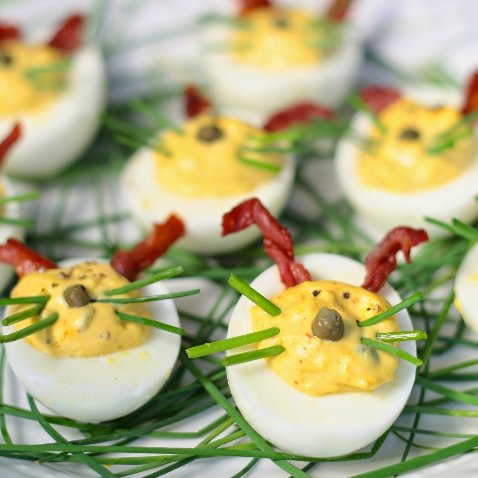 Deviled Eggs For Easter
 M is for Maple Mustard Deviled Easter Eggs a foolproof