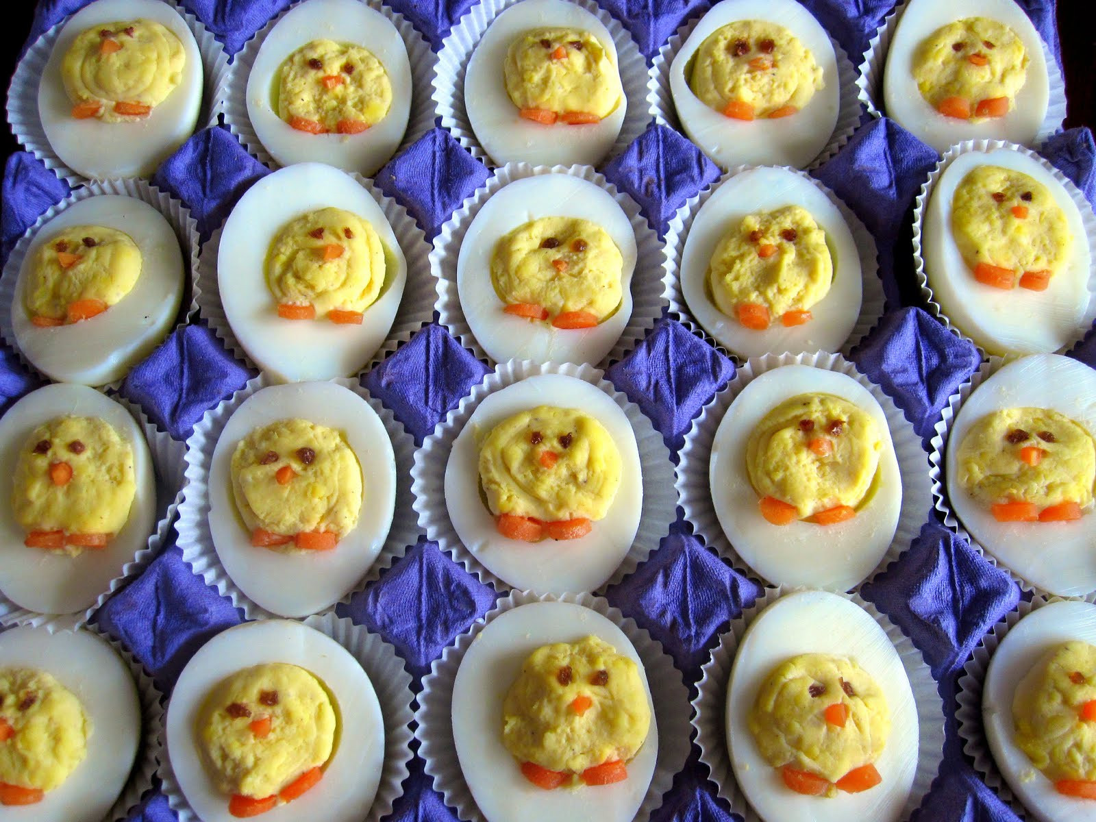Deviled Eggs For Easter
 Deviled Egg Chicks Food & Whine
