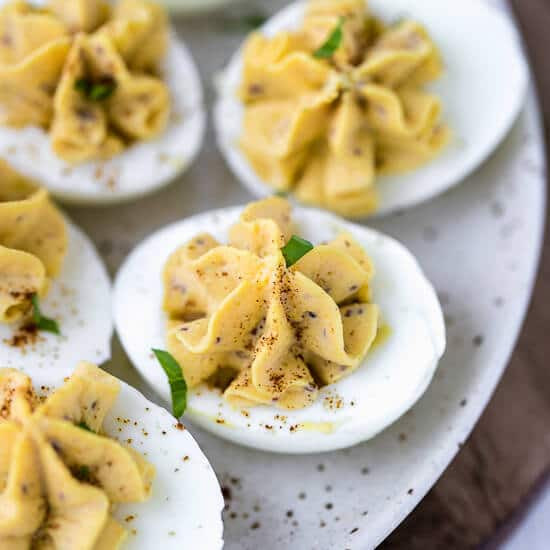 Deviled Eggs Low Carb
 Hummus Deviled Eggs Recipe Low Carb Keto Cooking LSL