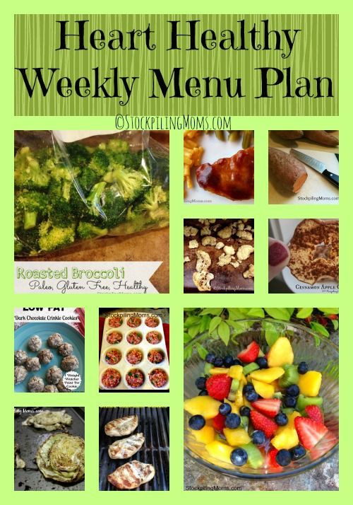 Diabetic And Heart Healthy Recipes
 Best 25 Diabetic menu plans ideas on Pinterest