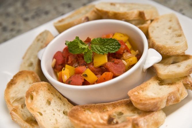 Diabetic Appetizer Recipes
 Diabetic Recipe Crostini with Tomatoes and Peppers