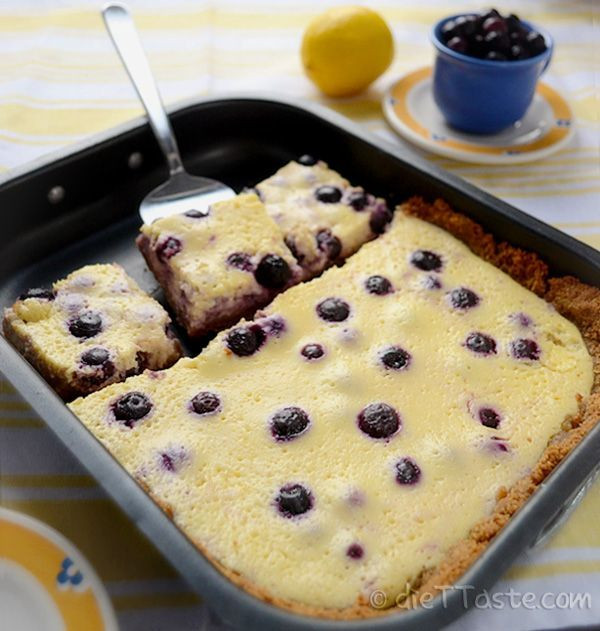 Diabetic Blueberry Recipes
 Lemon Blueberry Bars Recipe