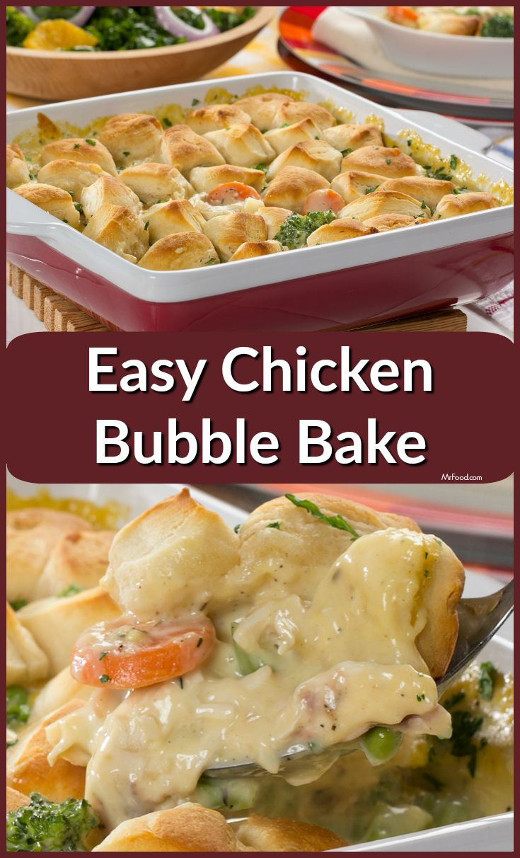 Diabetic Chicken Casserole
 Easy Chicken Bubble Bake