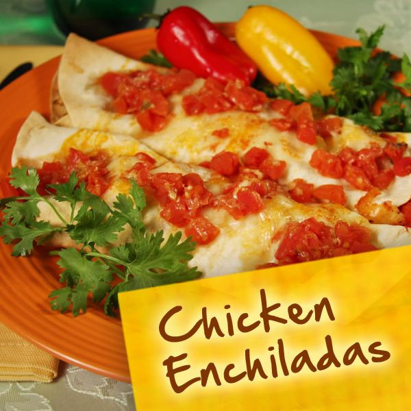 Diabetic Chicken Enchiladas
 Hispanic Diabetes Recipes Chicken Enchiladas