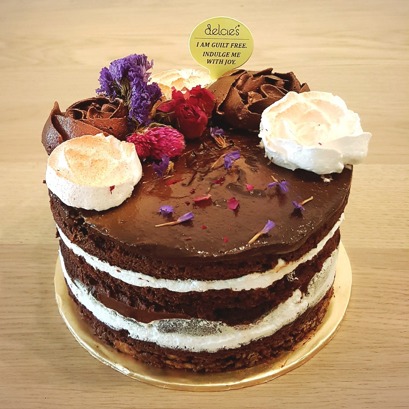 Diabetic Choc Cake Recipe
 Chocolate Truffle Cake with Feuilletine Crust Vegan