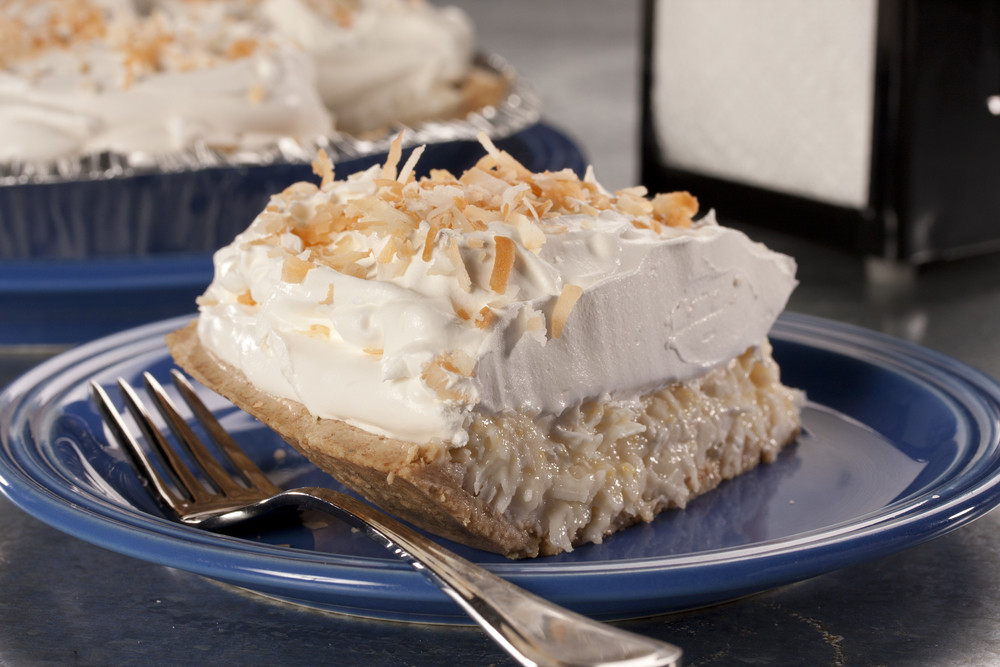 Diabetic Coconut Cream Pie
 Automat Style Coconut Cream Pie