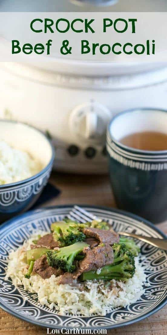 Diabetic Crock Pot Recipes Low Carb
 Slow Cooker Crock Pot Beef and Broccoli