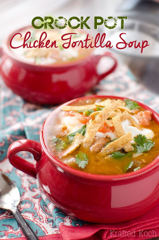 Diabetic Crockpot Chicken Recipes
 CROCK POT CHICKEN TORTILLA SOUP – Recipes for Diabetes