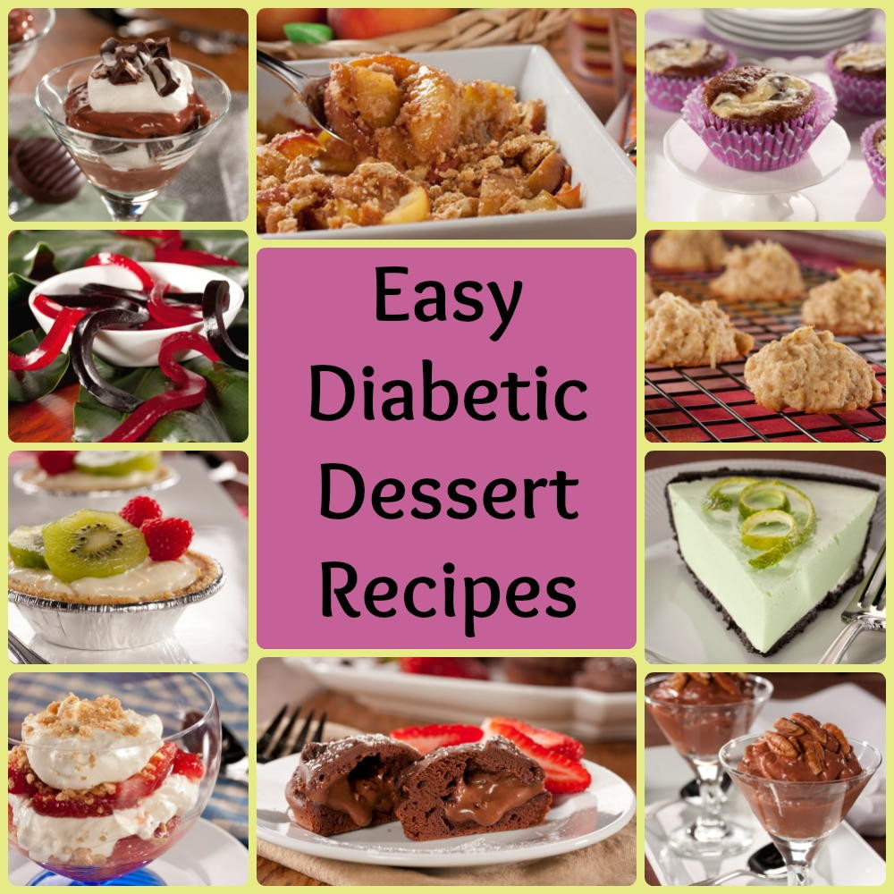 Diabetic Desert Recipes
 32 Easy Diabetic Dessert Recipes