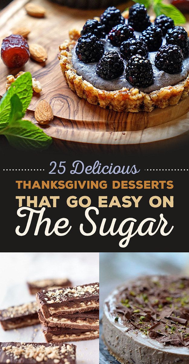 Diabetic Desserts For Thanksgiving
 25 Delicious Thanksgiving Desserts That Go Easy The
