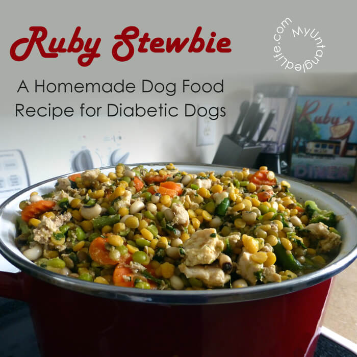 Diabetic Dog Food Recipes
 Homemade Diabetic Dog Food Recipe Ruby Stewbie