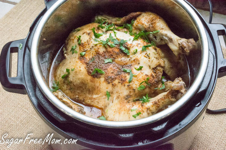 Diabetic Instant Pot Recipes
 Instant Pot Pressure Cooker Low Carb Whole Chicken and Gravy