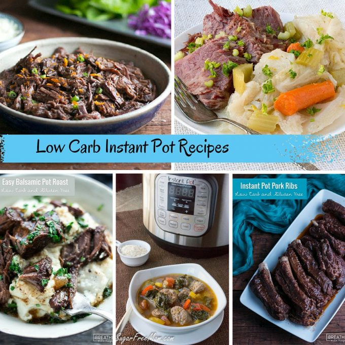 Diabetic Instant Pot Recipes
 5 Low Carb Sugar Free Recipes & 4 Round Ups You Don’t Want