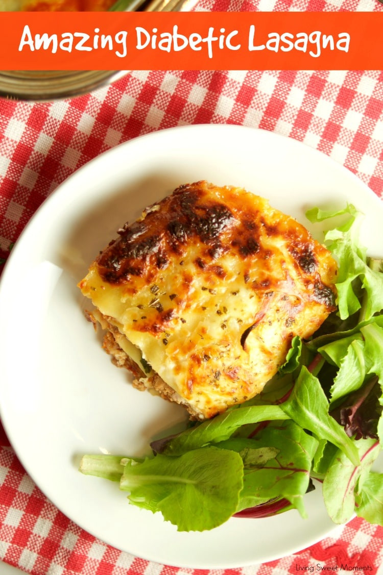 Diabetic Lasagna Recipes
 Diabetic Lasagna Recipe Living Sweet Moments