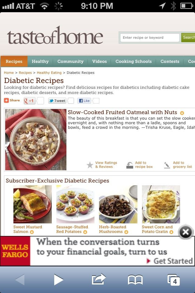 Diabetic Menus And Recipes
 41 best Diabetic Info Recipes images on Pinterest