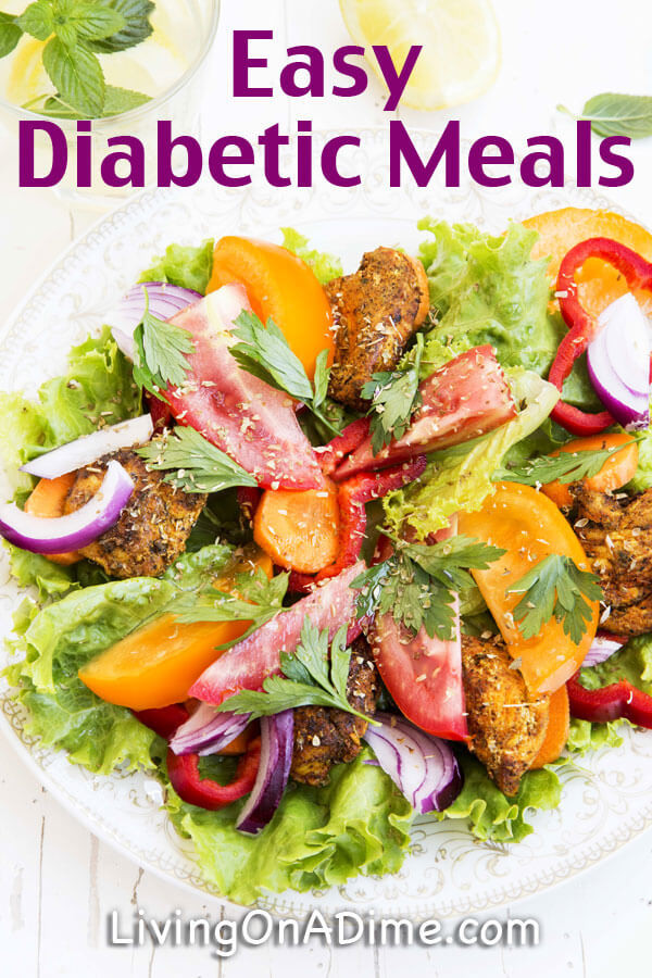 Diabetic Menus Recipes
 Eat Healthier With These Easy Diabetic Meals