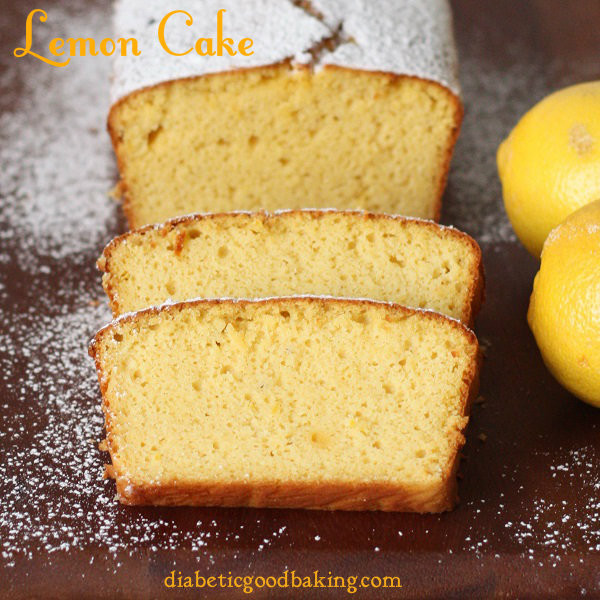 Diabetic Pound Cake
 Diabetic Good Baking Lemon Cake