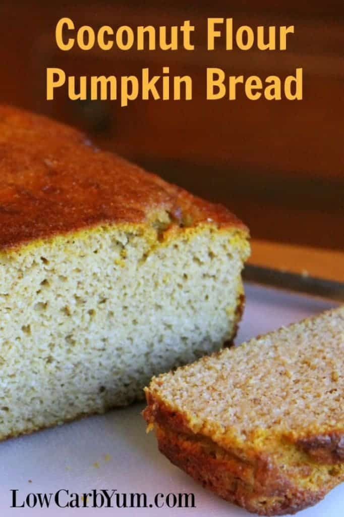 Diabetic Pumpkin Bread
 Better Coconut Flour Pumpkin Bread Gluten Free