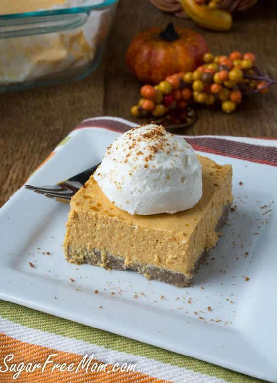 Diabetic Pumpkin Desserts
 No Bake Sugar Free Pumpkin Cheesecake Recipe