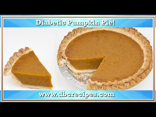 Diabetic Pumpkin Pie
 Delicious Diabetic Pumpkin Pie and So Healthy Too