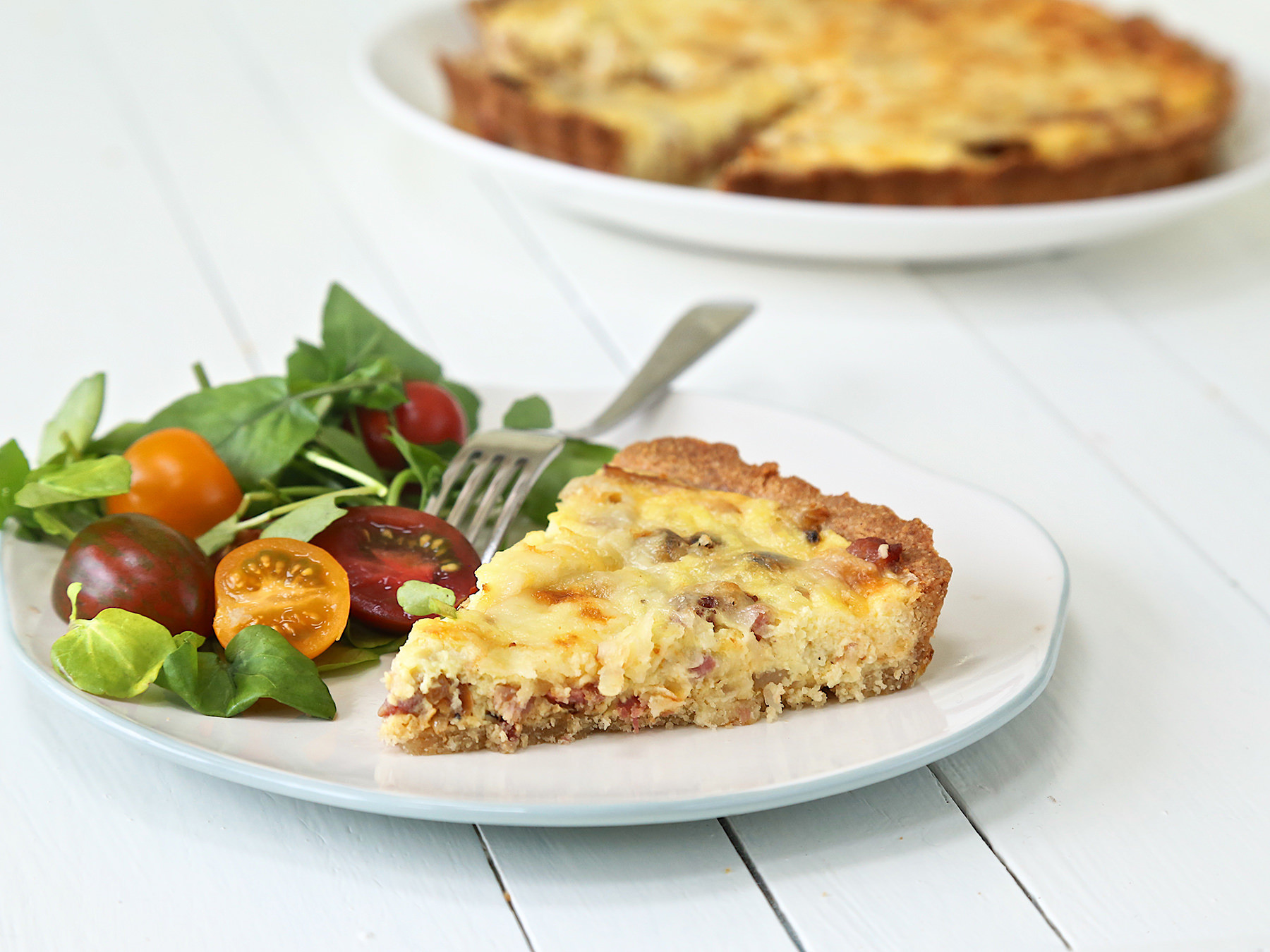 Diabetic Recipes Blog
 Diabetic Quiche Lorraine Recipe