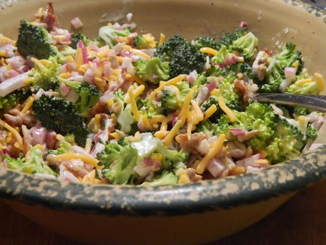 Diabetic Salad Recipes
 The Wednesday Baker BROCCOLI SALAD Love this I always